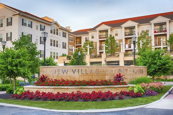 signage at New Village at Patchogue Apartments