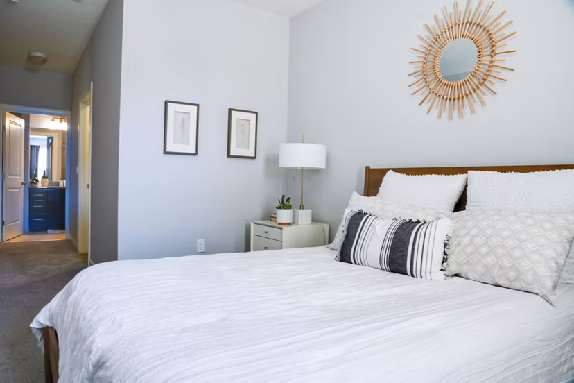 bedroom at New Village at Patchogue Apartments