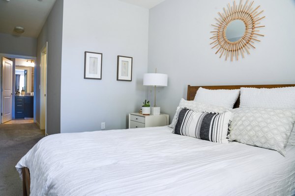 bedroom at New Village at Patchogue Apartments