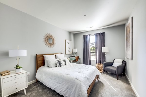 bedroom at New Village at Patchogue Apartments