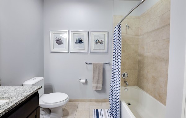 bathroom at New Village at Patchogue Apartments