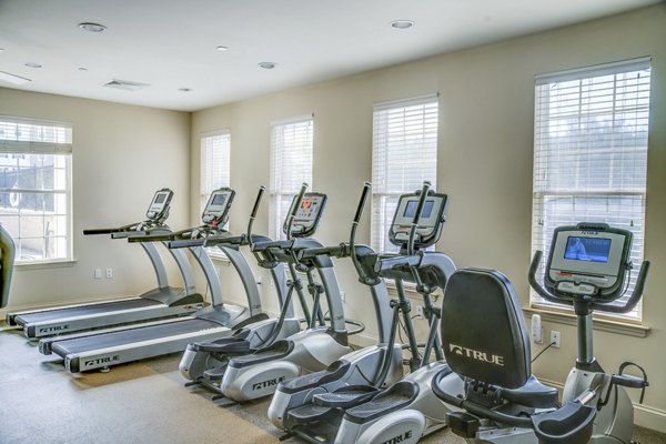 fitness center at New Village at Patchogue Apartments