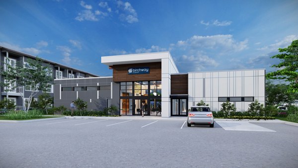 rendering for Birchway Quarry Falls Phase I Apartments