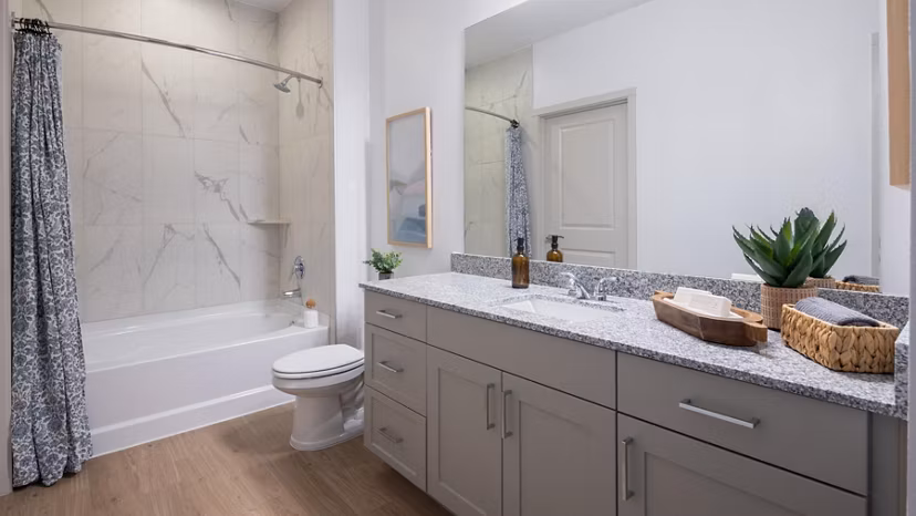 bathroom at Prose On The Range Apartments
