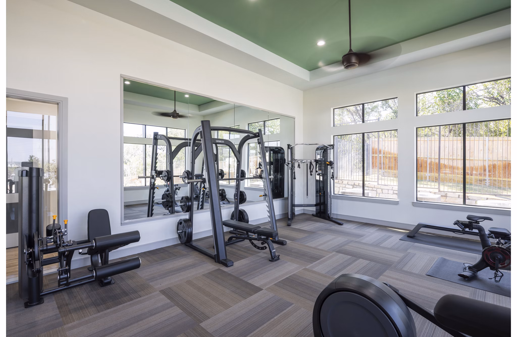 fitness center at Prose On The Range Apartments