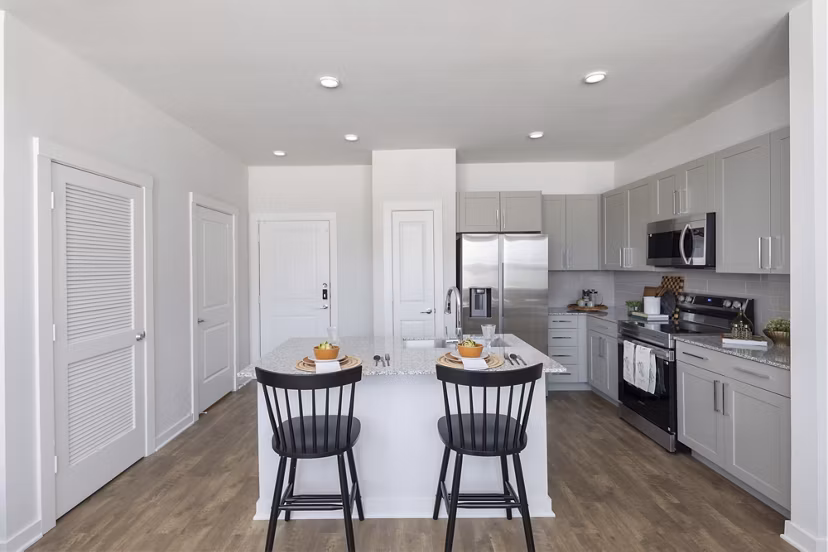 kitchen at Prose On The Range Apartments