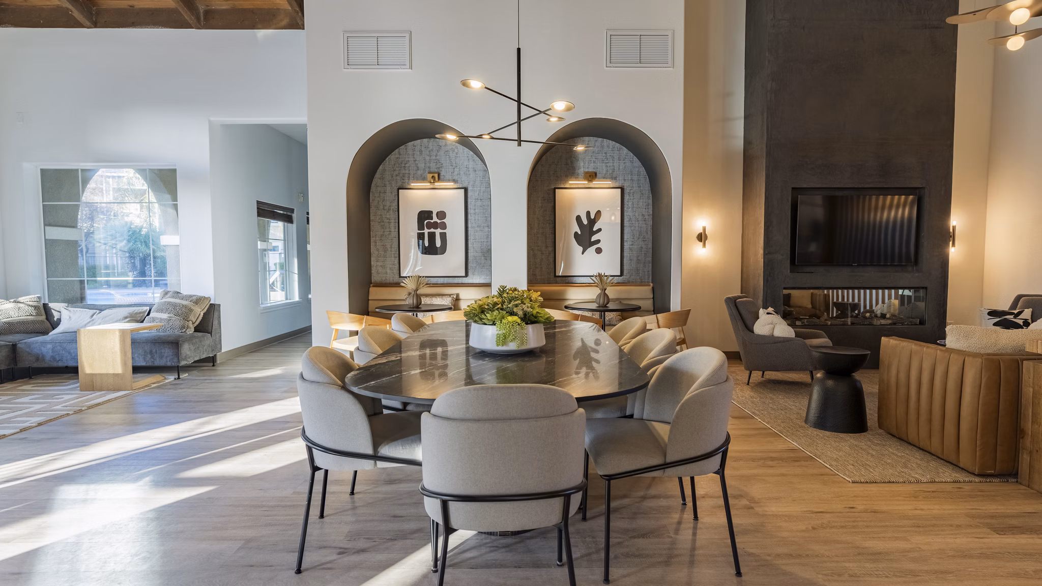 clubhouse at Monticello at Southport Apartments