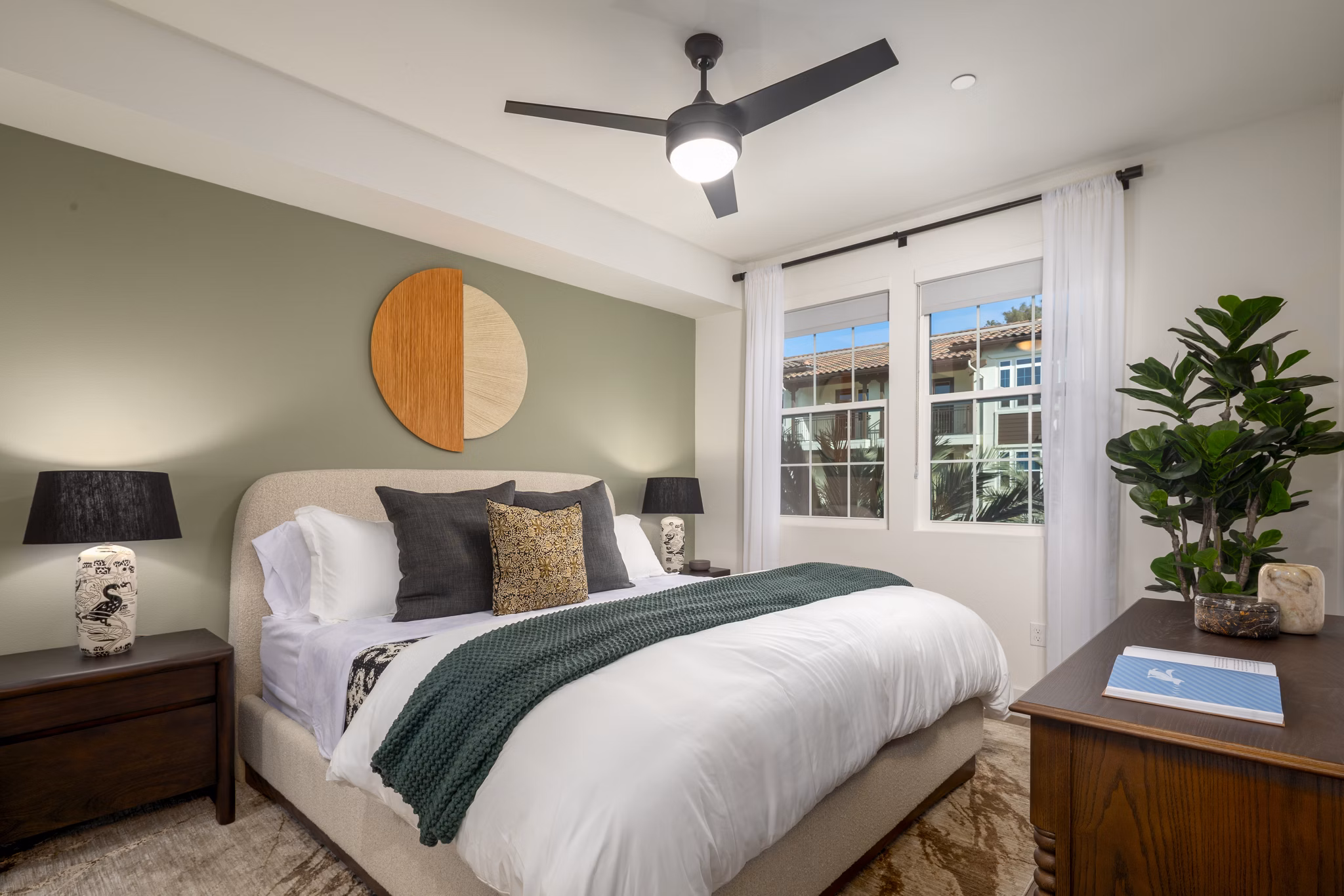 bedroom at Lucia at Aviara Apartments