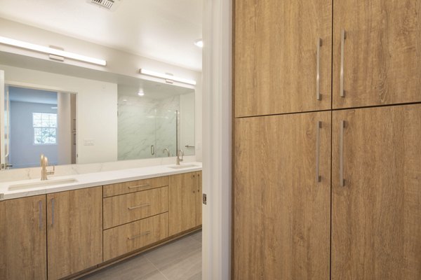 bathroom at Lucia at Aviara Apartments