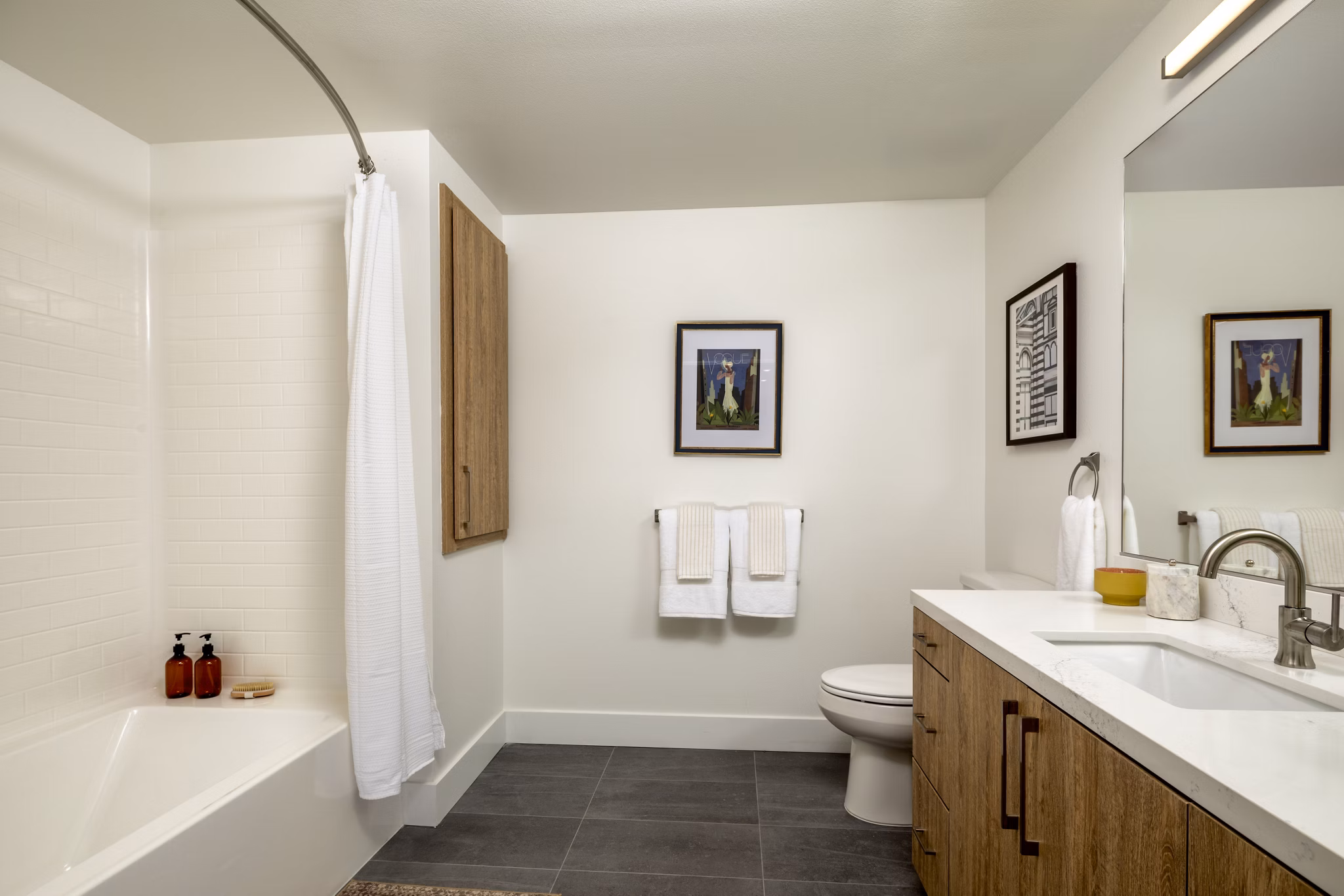 bathroom at Lucia at Aviara Apartments