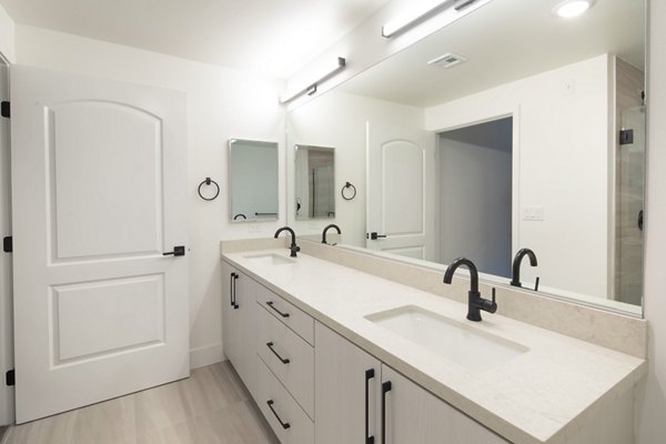bathroom at Lucia at Aviara Apartments