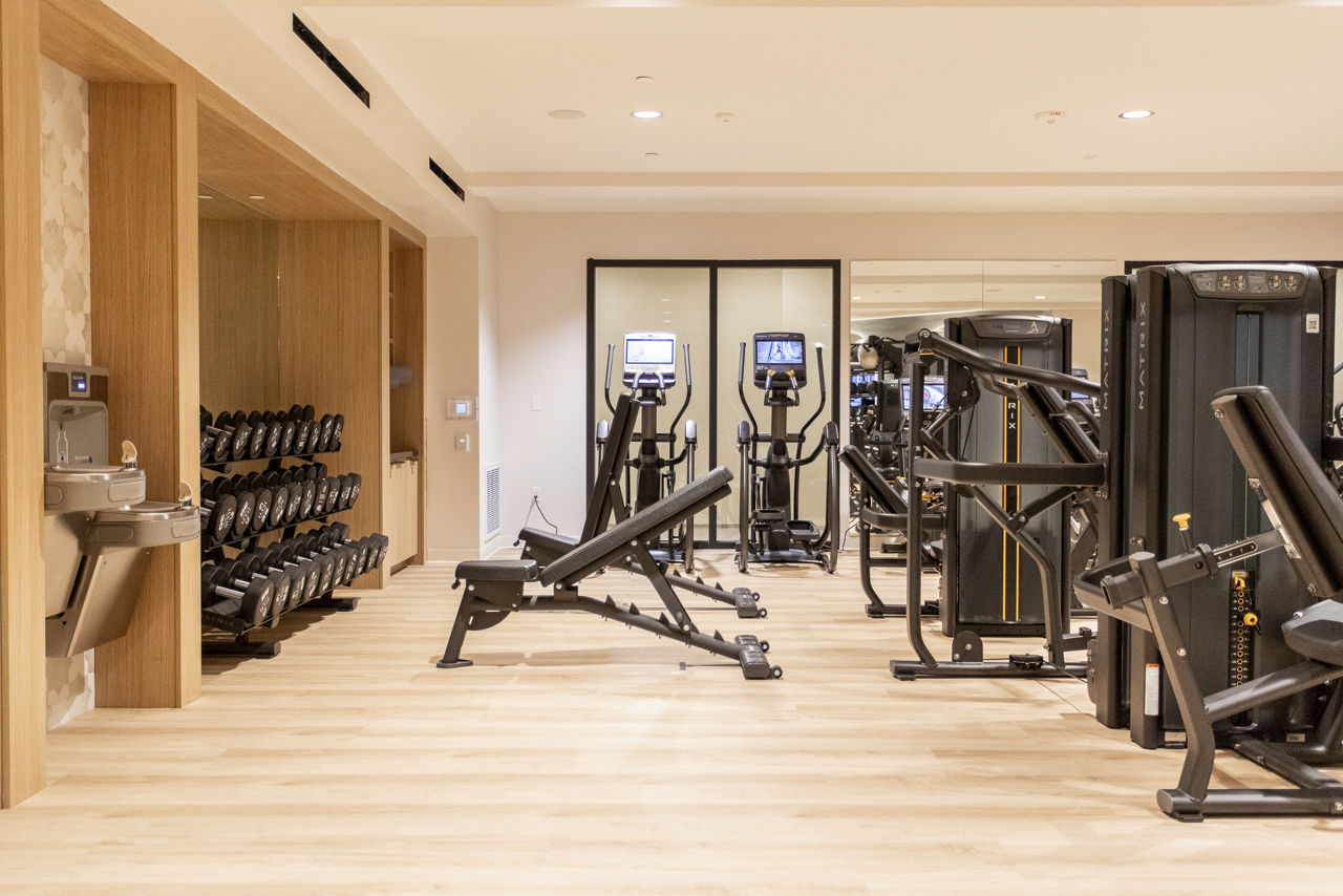 Gym at Lucia At Aviara (2 of 3)