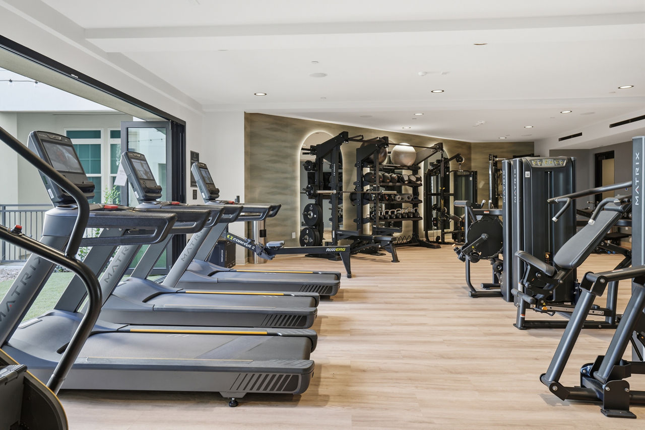 Gym at Lucia At Aviara (3 of 3)