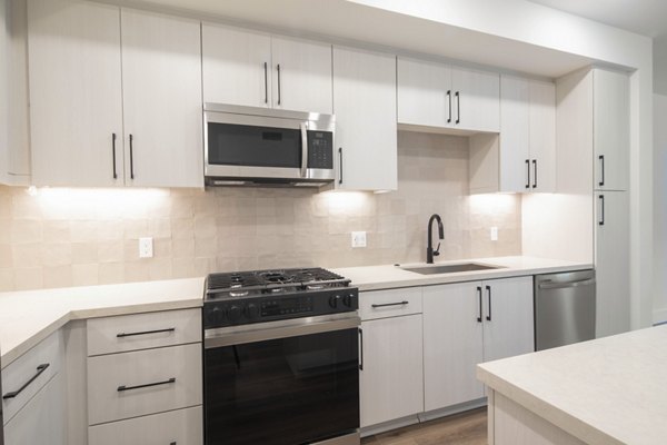 kitchen at Lucia at Aviara Apartments