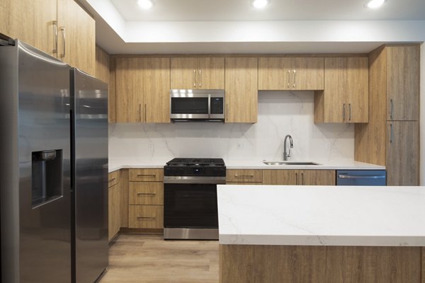 kitchen at Lucia at Aviara Apartments