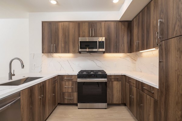 kitchen at Lucia at Aviara Apartments