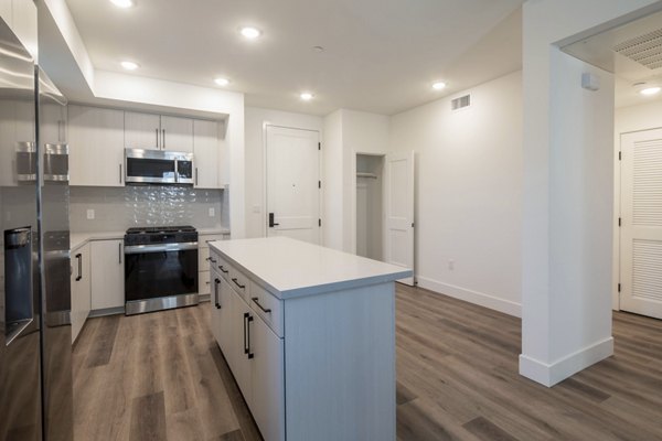kitchen at Lucia at Aviara Apartments
