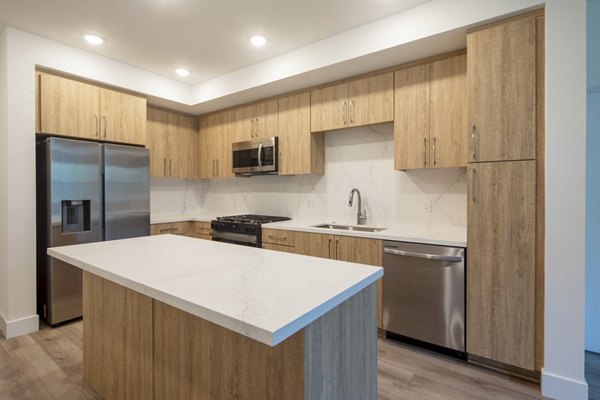 kitchen at Lucia at Aviara Apartments