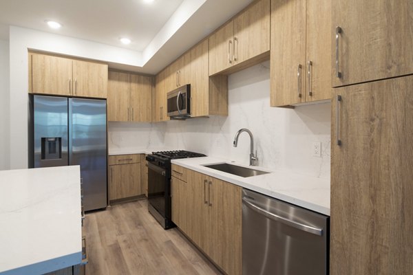 kitchen at Lucia at Aviara Apartments