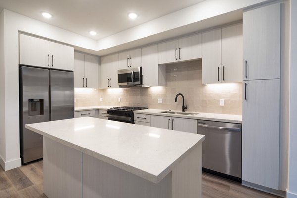 kitchen at Lucia at Aviara Apartments