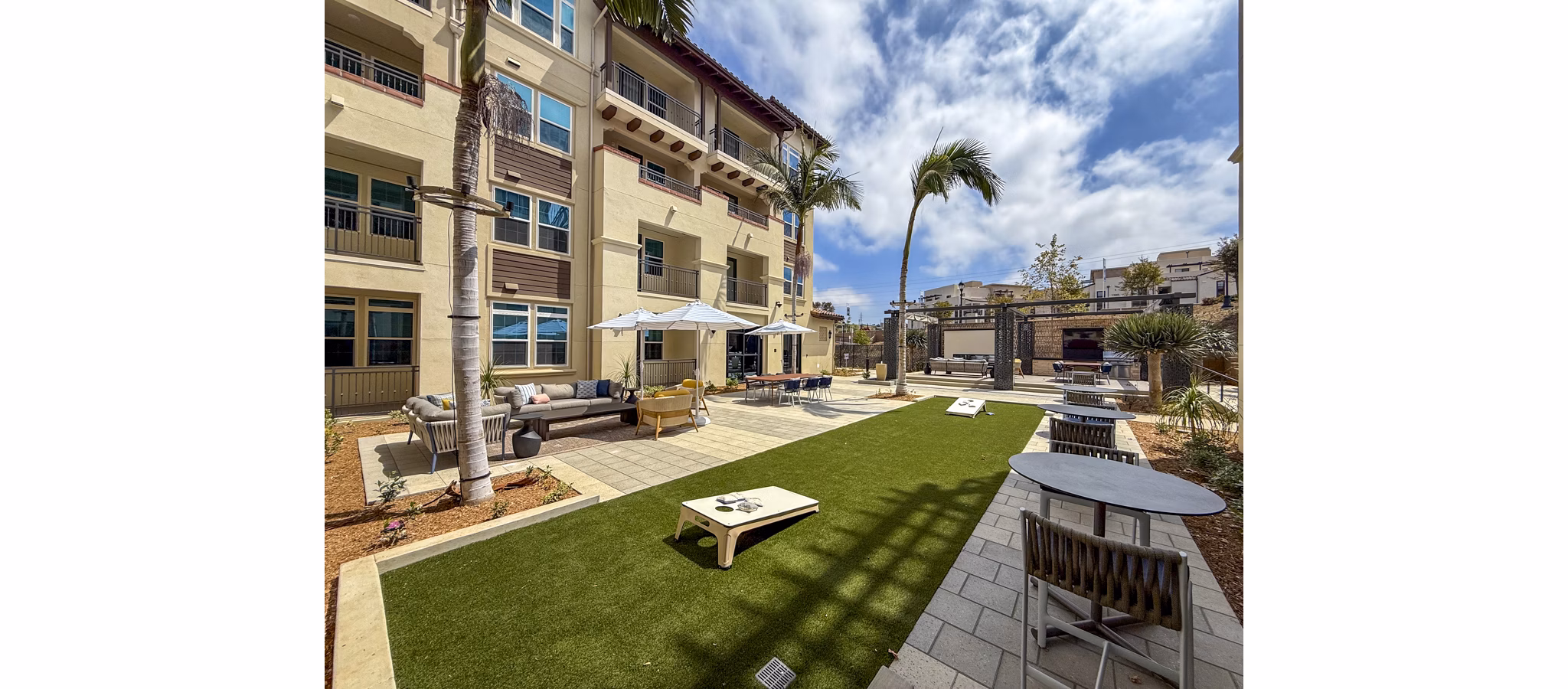 dog park at Lucia at Aviara Apartments 