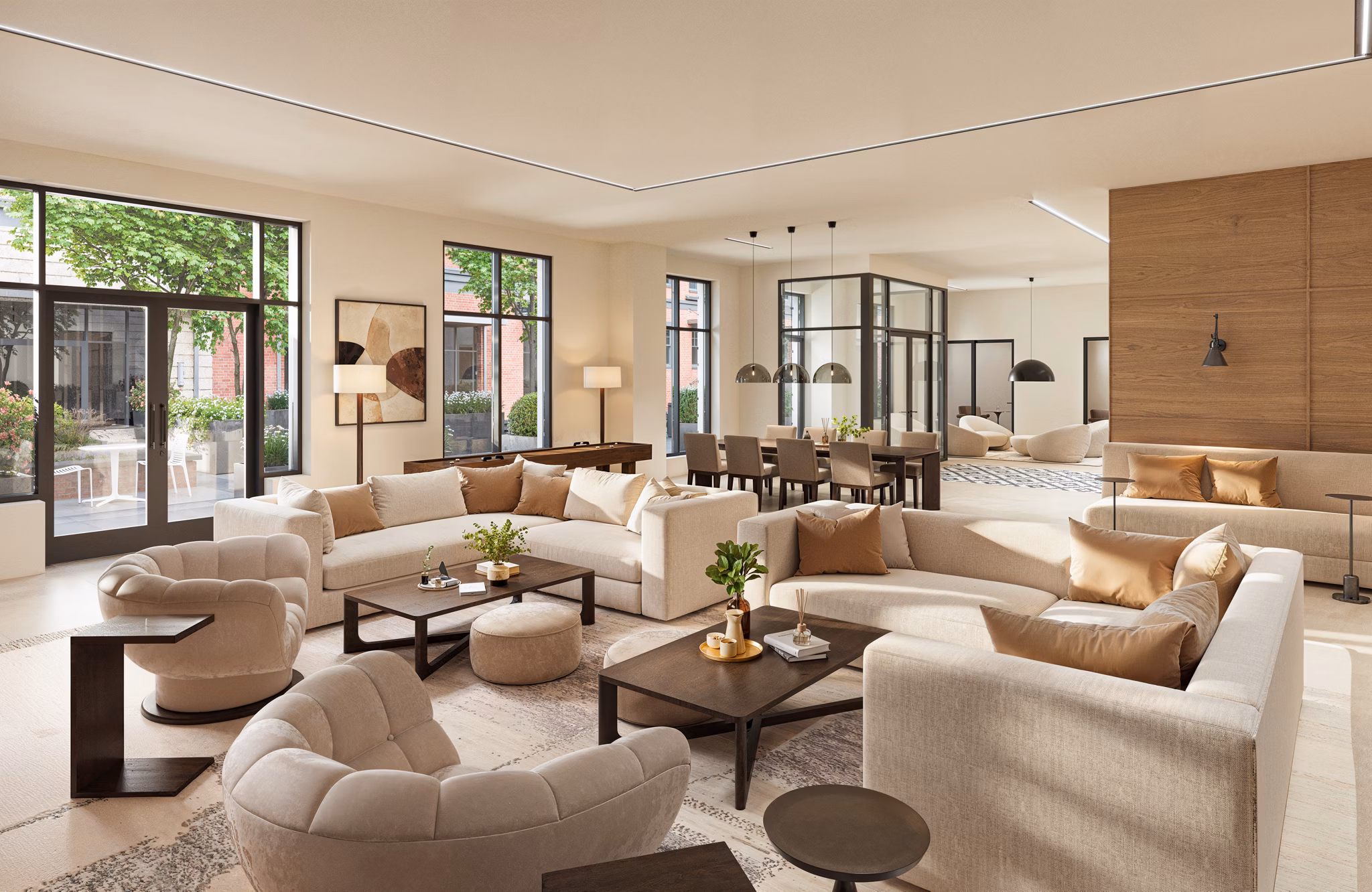 rendering at  The Residences at Courthouse Square Apartments