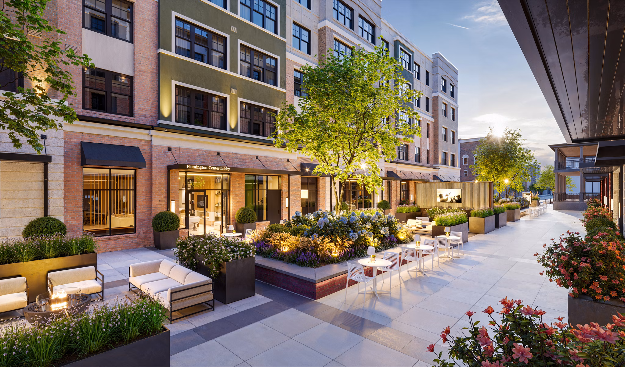 rendering at  The Residences at Courthouse Square Apartments