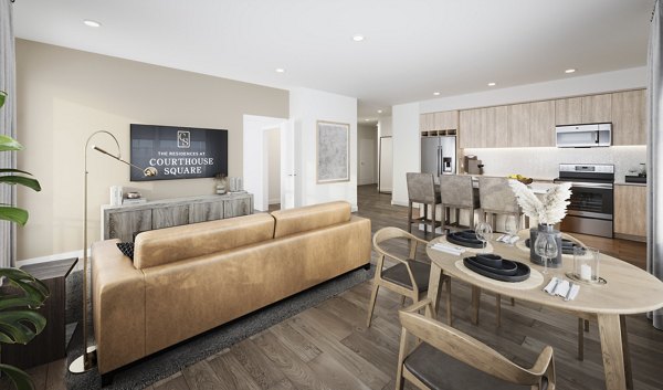 rendering at  The Residences at Courthouse Square Apartments