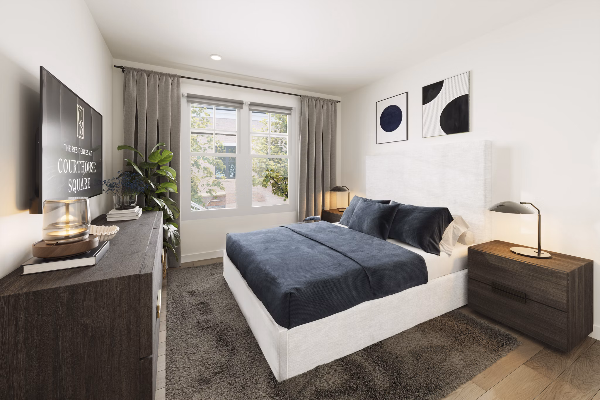rendering at  The Residences at Courthouse Square Apartments