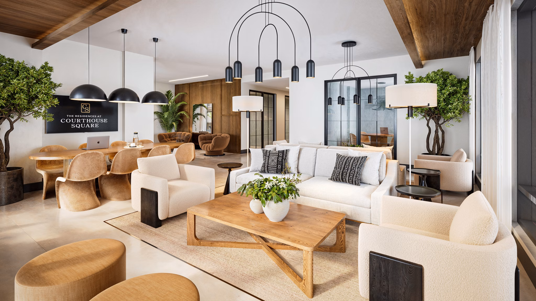 rendering at  The Residences at Courthouse Square Apartments