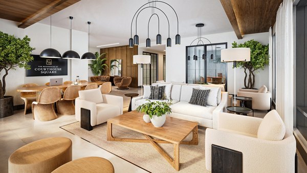 rendering at  The Residences at Courthouse Square Apartments