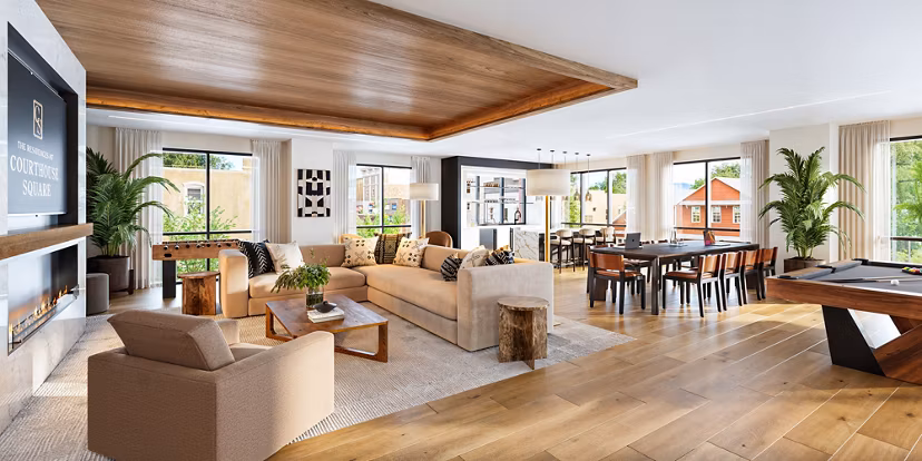 rendering at  The Residences at Courthouse Square Apartments