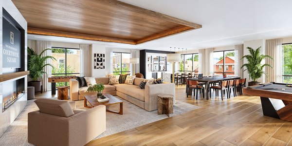 rendering at  The Residences at Courthouse Square Apartments