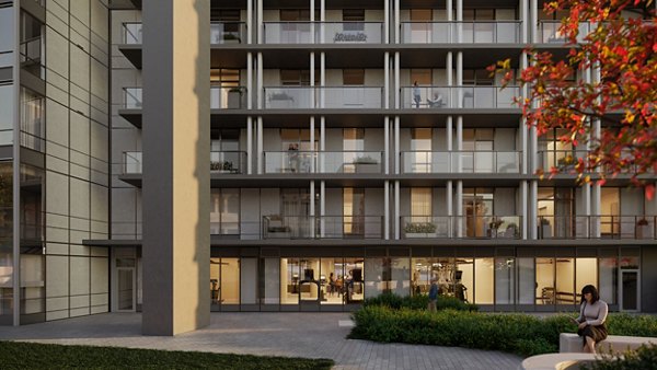 rendering at Comma King George Apartments