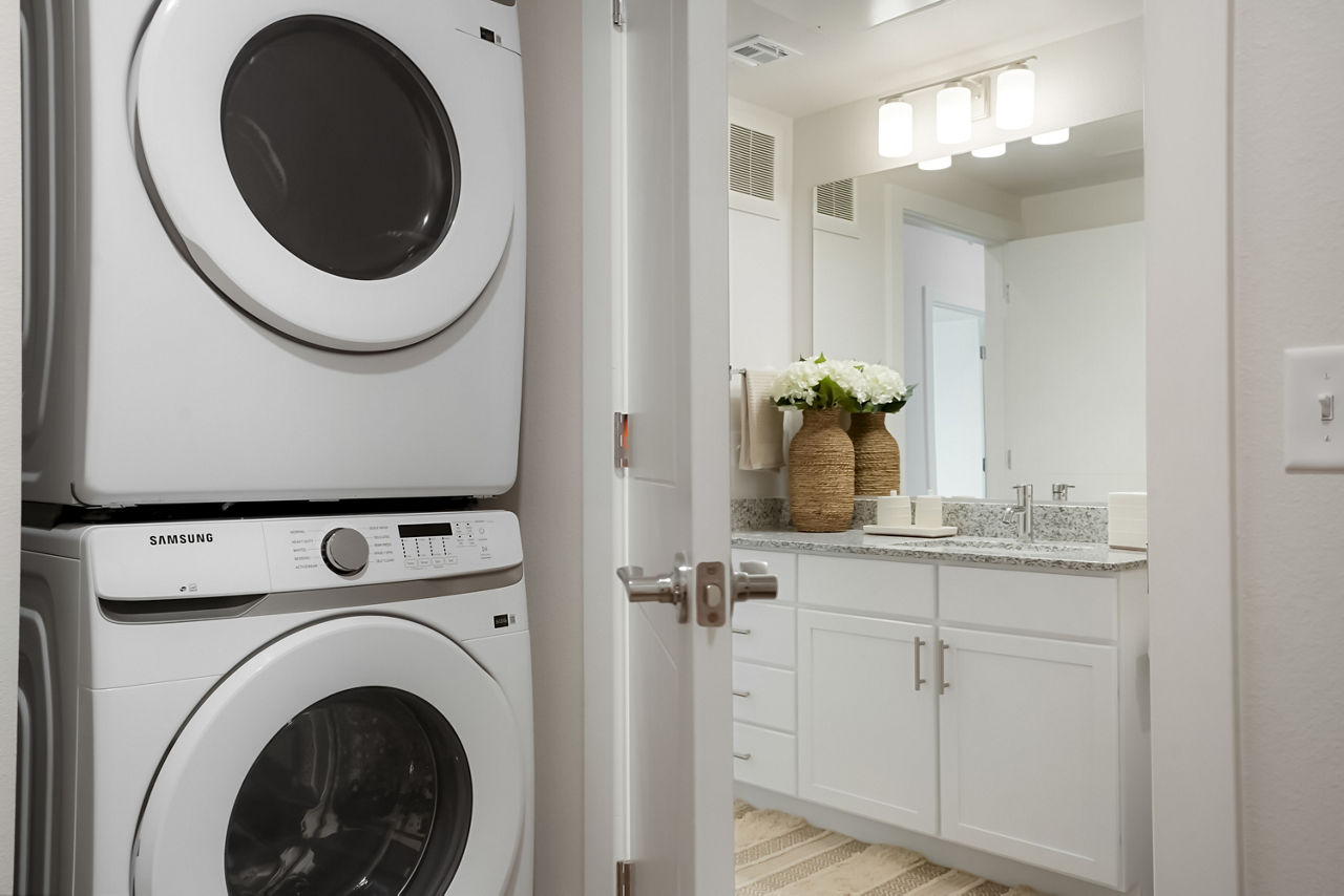 Laundry room at Prose At Parkvale