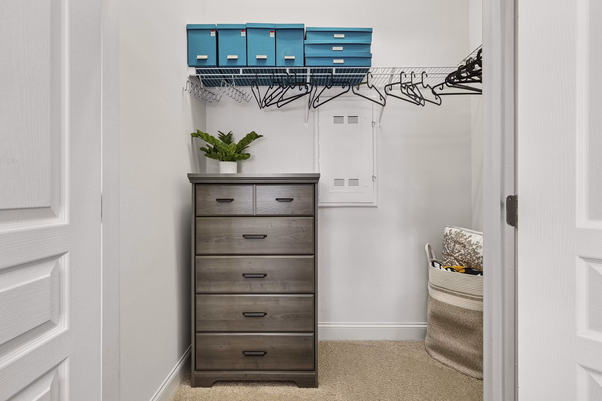Bedroom at Ayrsley Lofts Apartments