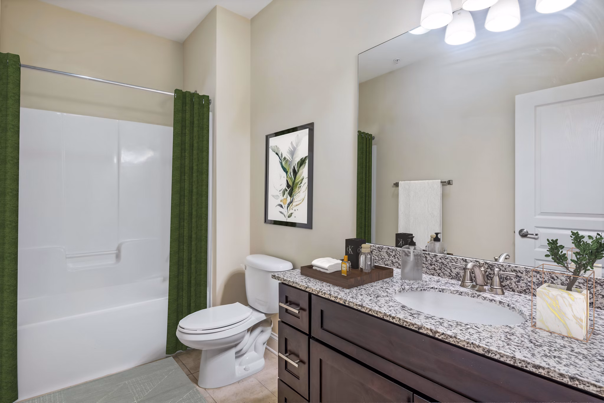 bathroom at Ayrsley Lofts Apartments
