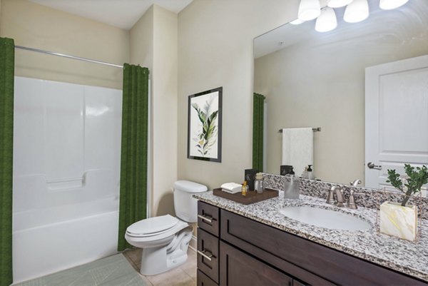 bathroom at Ayrsley Lofts Apartments