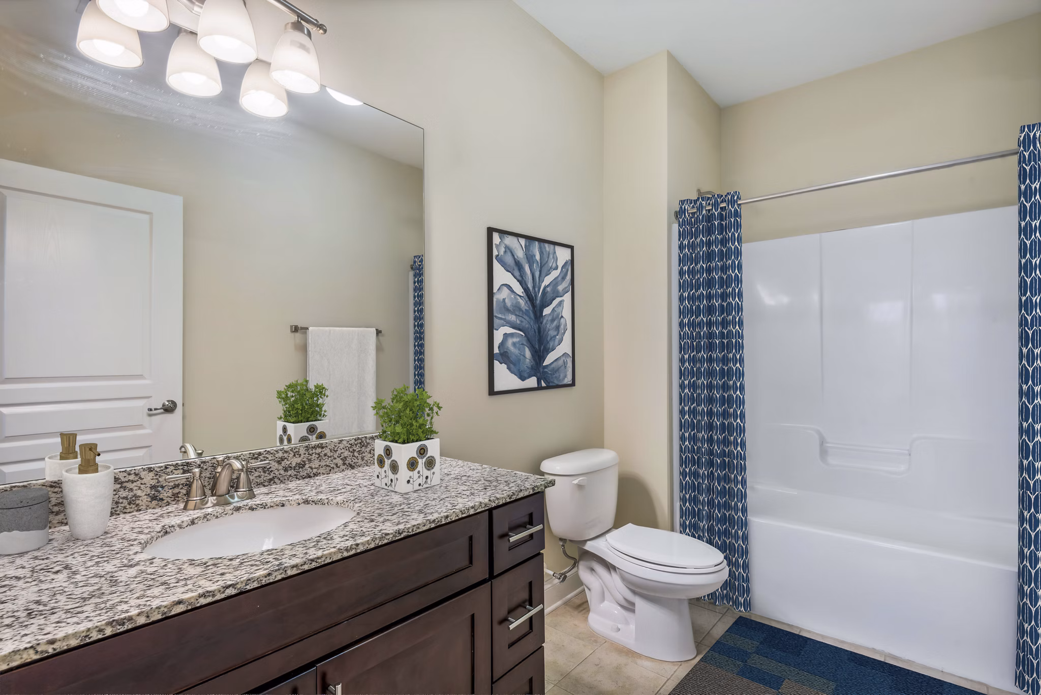 bathroom at Ayrsley Lofts Apartments