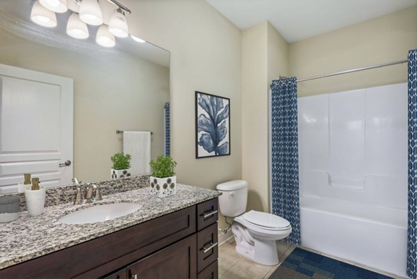 bathroom at Ayrsley Lofts Apartments