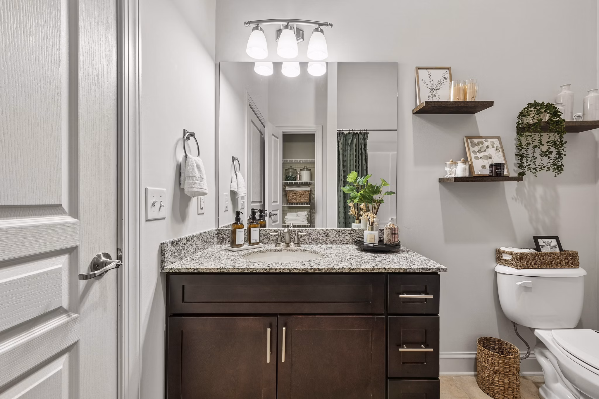 Bathroom at Ayrsley Lofts Apartments