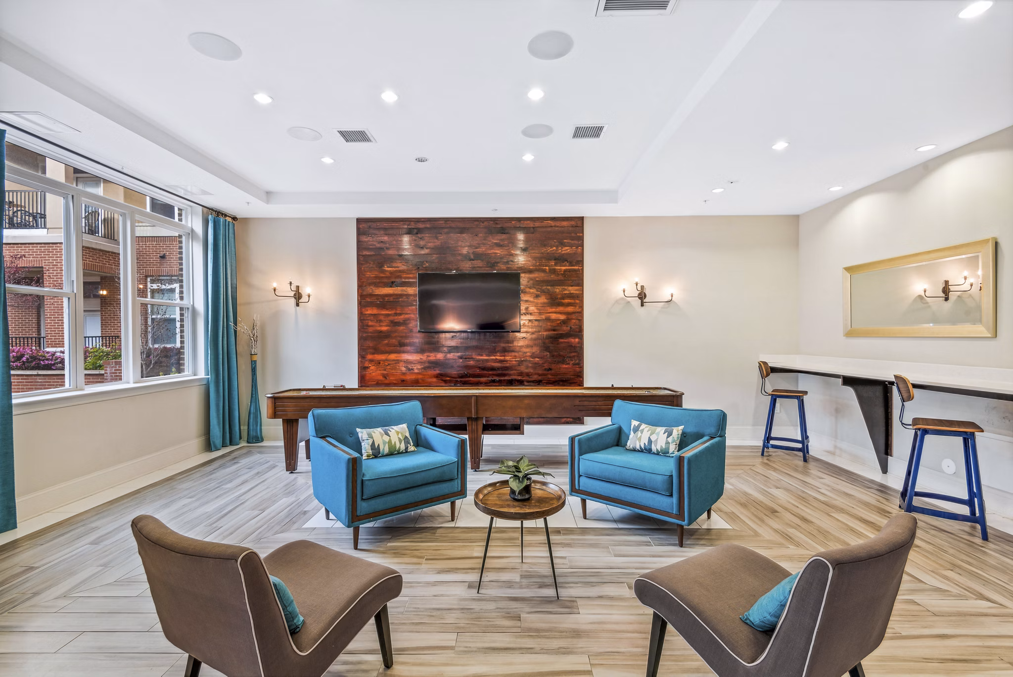 clubhouse at Ayrsley Lofts Apartments