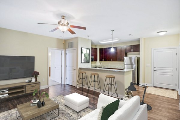 living room at Ayrsley Lofts Apartment