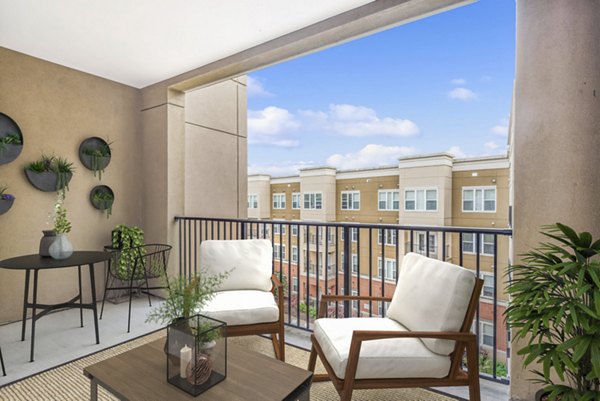 patio/balcony at Ayrsley Lofts Apartments