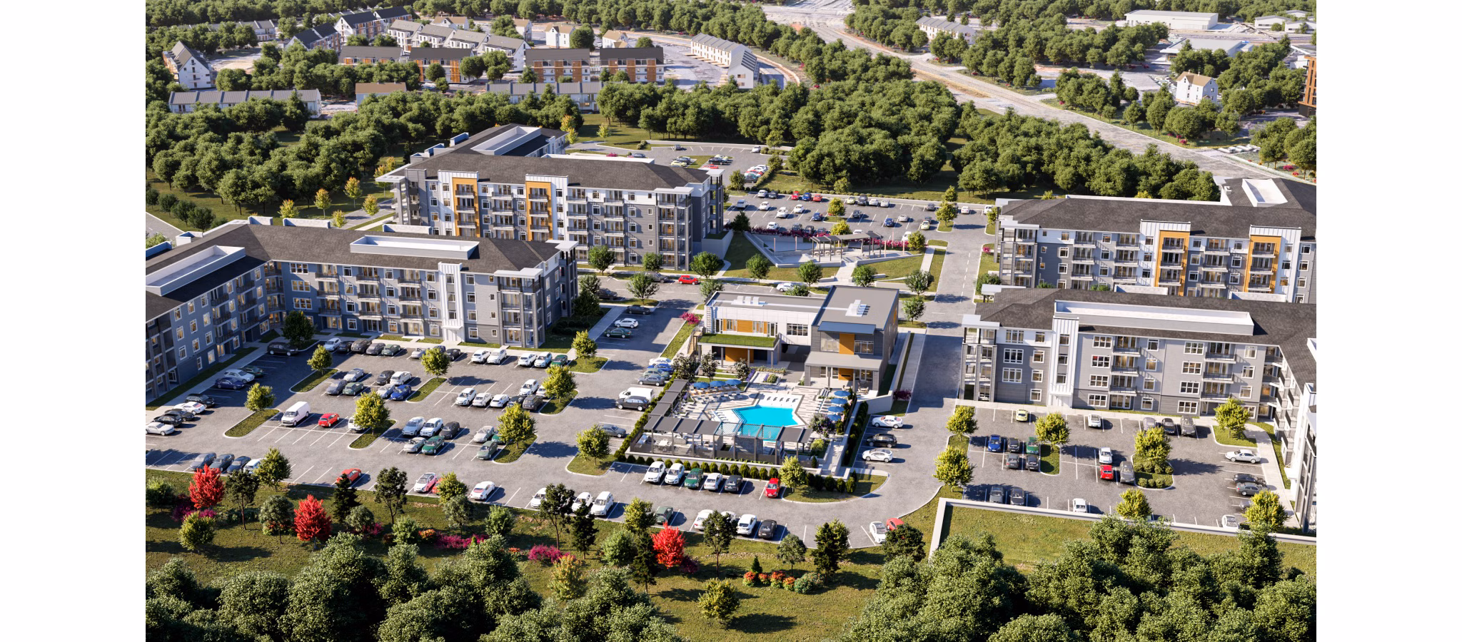building at Wellen Apartments
