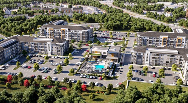 building at Wellen Apartments