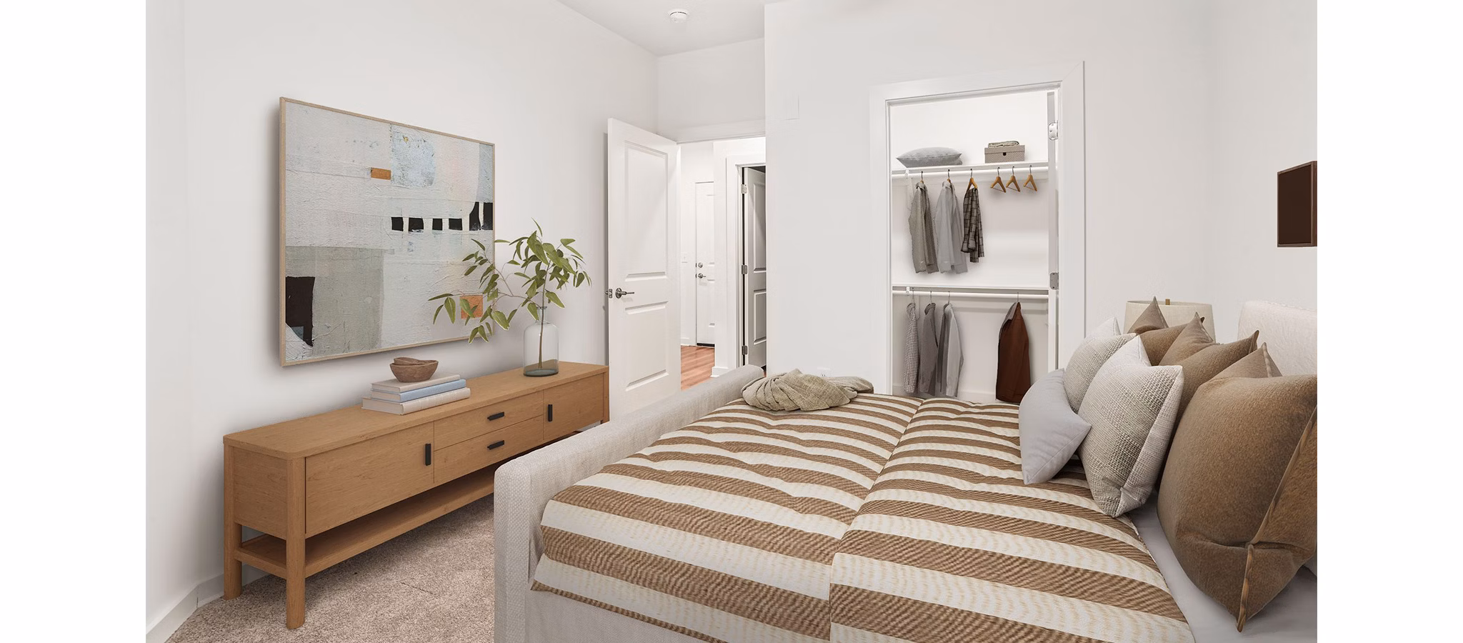 bedroom at Wellen Apartments