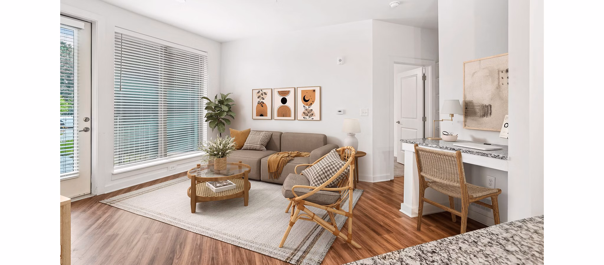 living room at Wellen Apartments