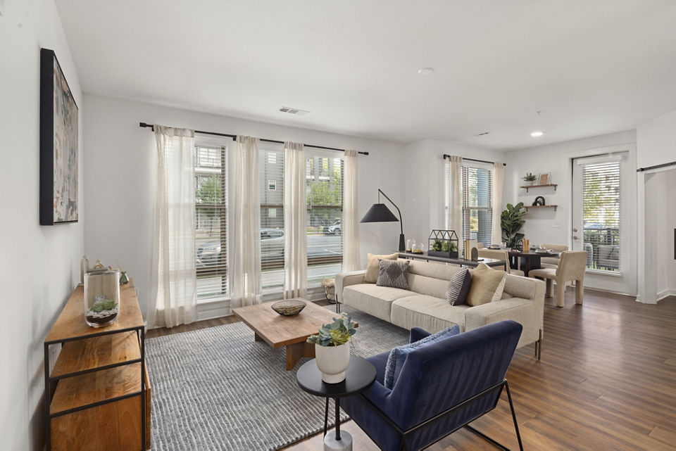 living room at Wellen Apartments 