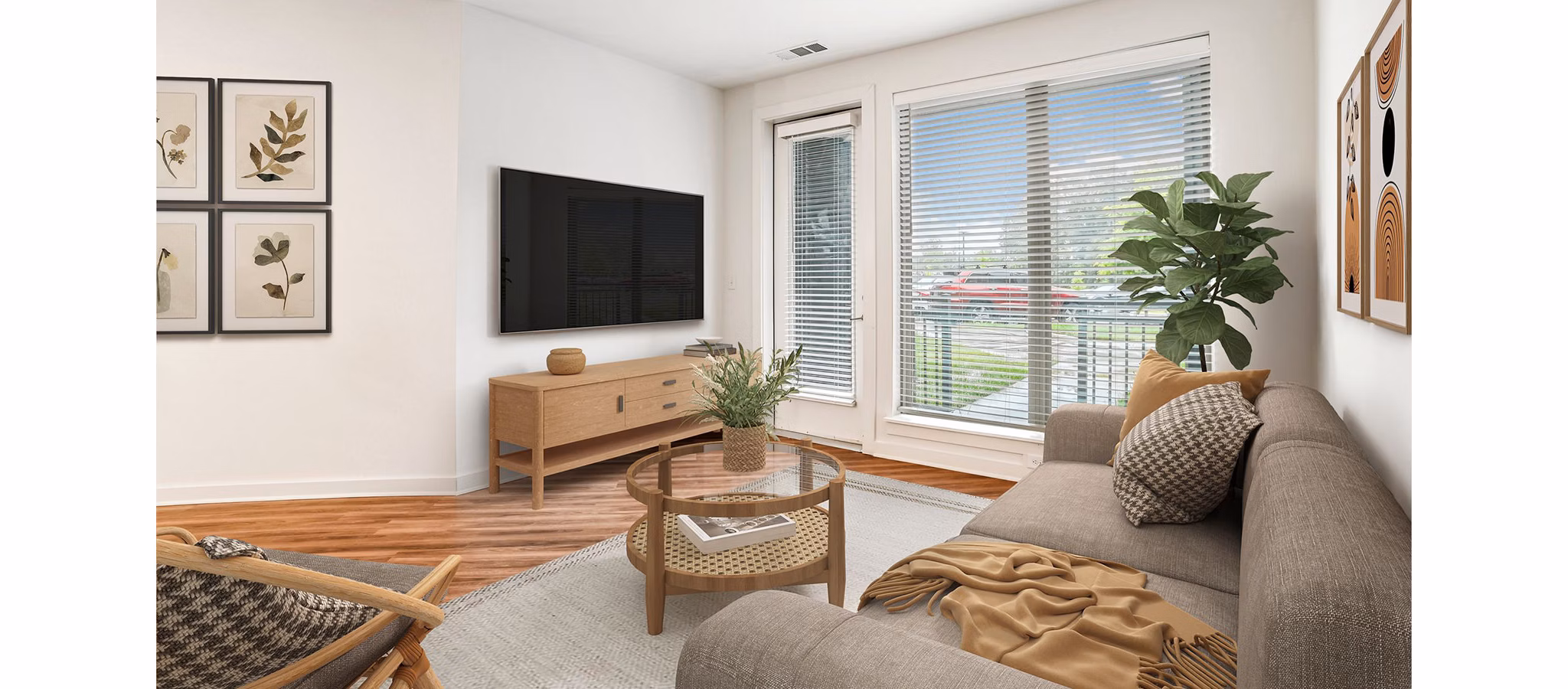 living room at Wellen Apartments